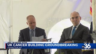 Groundbreaking happens for new 8 floor U.K. Markey Cancer Canter