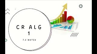CR Alg 1 7.2 Notes
