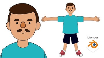 Tutorial Dasar Membuat Karakter Animasi 2D di Blender Grease Pencil