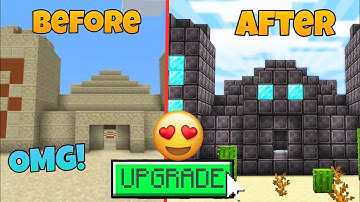 Minecraft, But I Can Upgrade Structures...