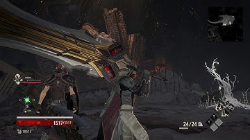 Code Vein - Hills of Deception: Atlas Vestige, Use Lever To Activate Flame Tower Gameplay (2019)