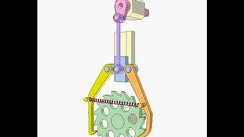 Ratchet mechanism 22480p | Mechanisms |Mechanical Engineering | Design Concepts |