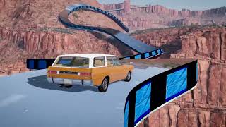Cars vs Snake Bridge ▶️ BeamNG Drive