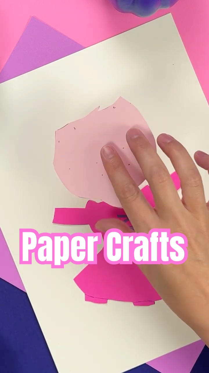 Crafting Paper Jill! EASY DIY 1-2-3!  #nurseryrhymes #papercraft