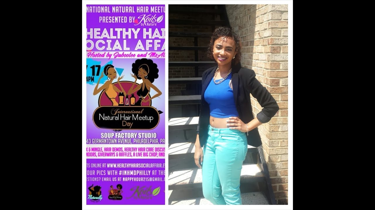 Get Ready With Me: International Natural Hair Meetup Day