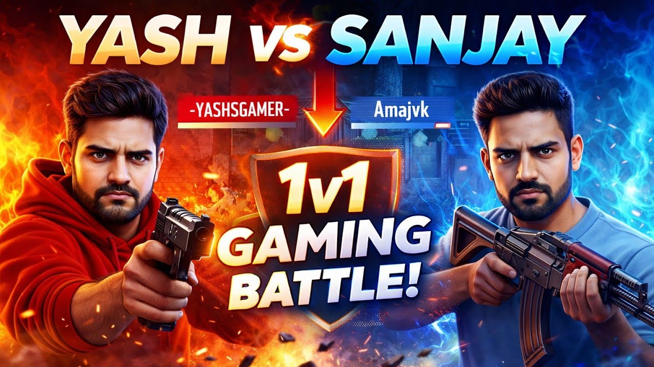 Yash vs Sanjay 🔥 1v1 Gaming Battle | Who Wins the Ultimate Showdown? (2026)