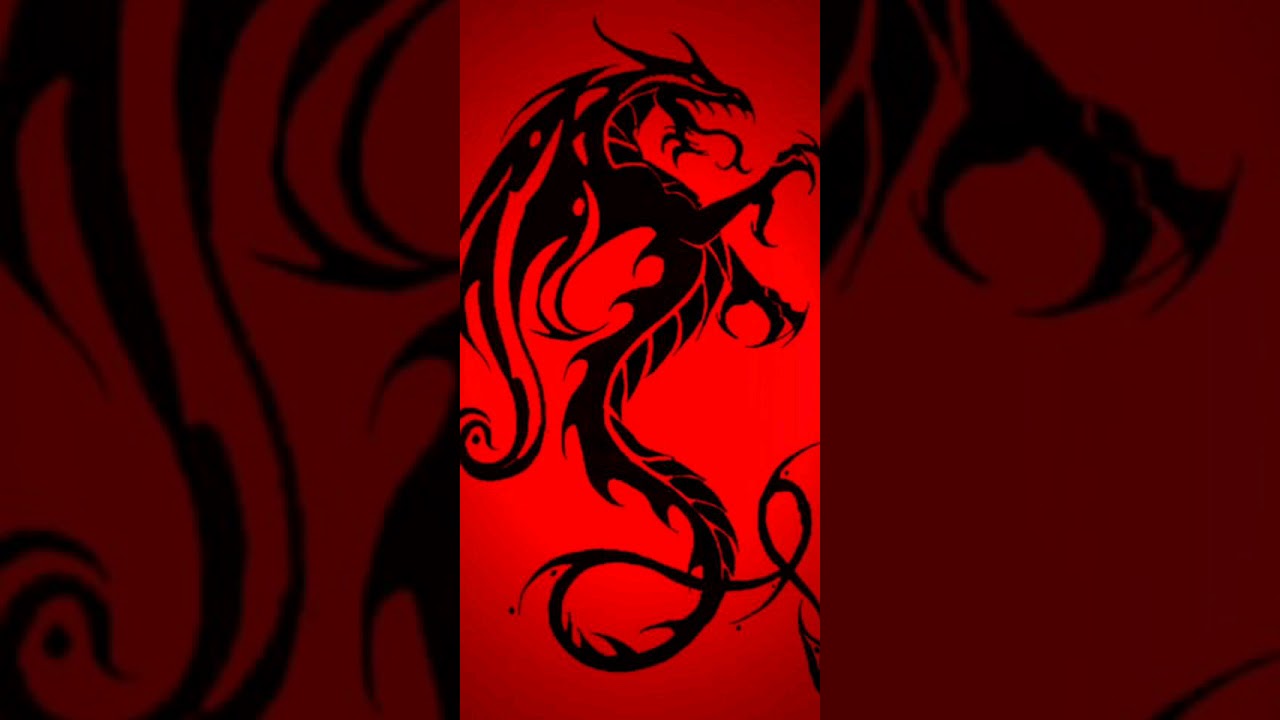 Fantasy dragon & one 