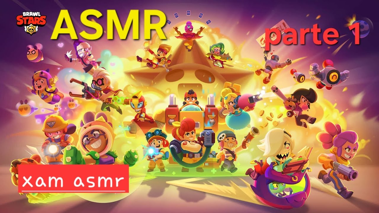 ASMR Jugando Brawl stars 👾♡( mouth sounds, Soft Spoken)