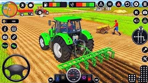 🚜 Modern Tractor Farming 3D | Real Tractor Driving Simulator | Android Gameplay