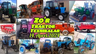 Traktor Narxi 14.Aprel.2024 Belarus Mtz Ttz-40 T28 T40 Yumz Ekskavatir Mini Tractor Mototsikl ZT-511