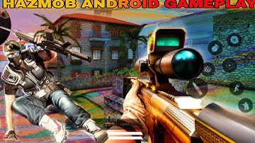Hazmob guns shooting games | Hazmob online multiplayer fps gameplay | Hazmob android gameplay 2023
