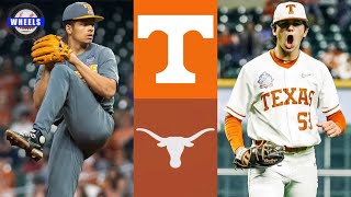 #17 Tennessee vs #1 Texas Highlights | Shriners College Classic | 2022 College Baseball Highlights