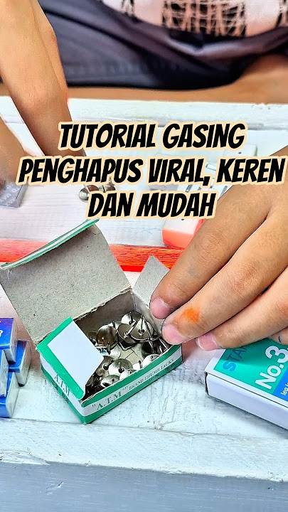 Cara Buat Pemadam Gasing Penghapus viral keren dan mudah.  #gasing #penghapus #viral