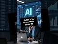 Turn a Spreadsheet Into Insights With AI