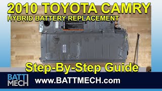 How to Replace/Repair/Fix a 2010 Toyota Camry Hybrid Battery Module Cell: Step-by-Step Instructions