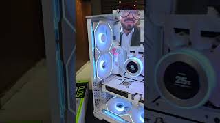 lian li white pc build #computerhardware