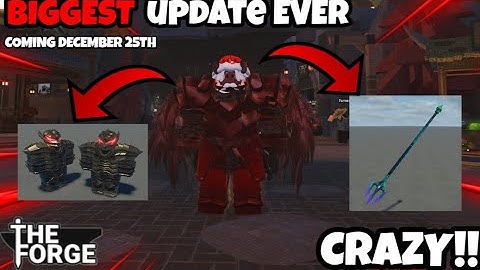 Everything you need to know about the new The Forge Update Coming Soon!!