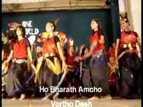 Ho Bharath Amcho Vortho Desh konkani Patriotic Song KONKANI SONG