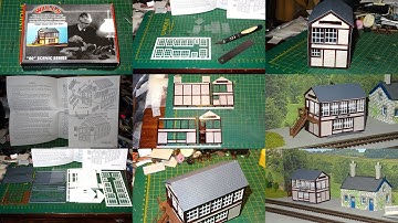 OO Gauge 107, Wills SS48 Signal Box Kit Build