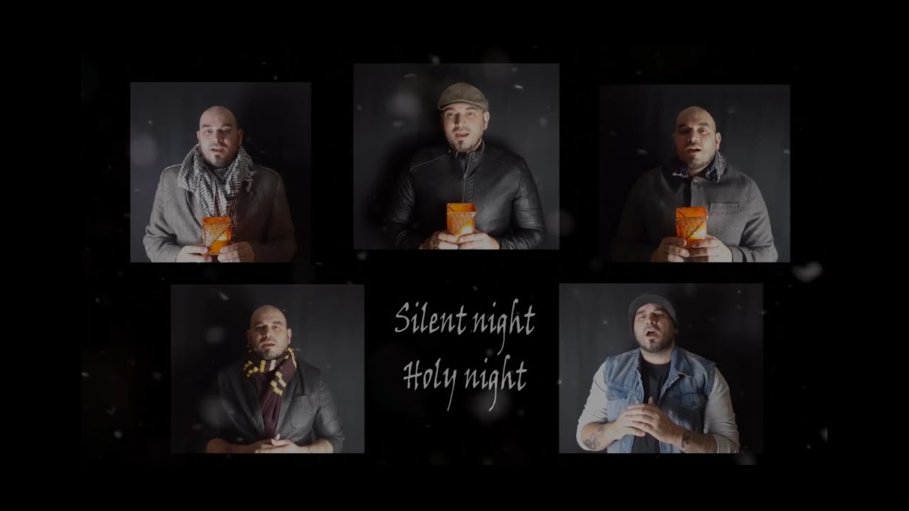 Silent Night (Acapella) in the style of Pentatonix with lyrics Javi