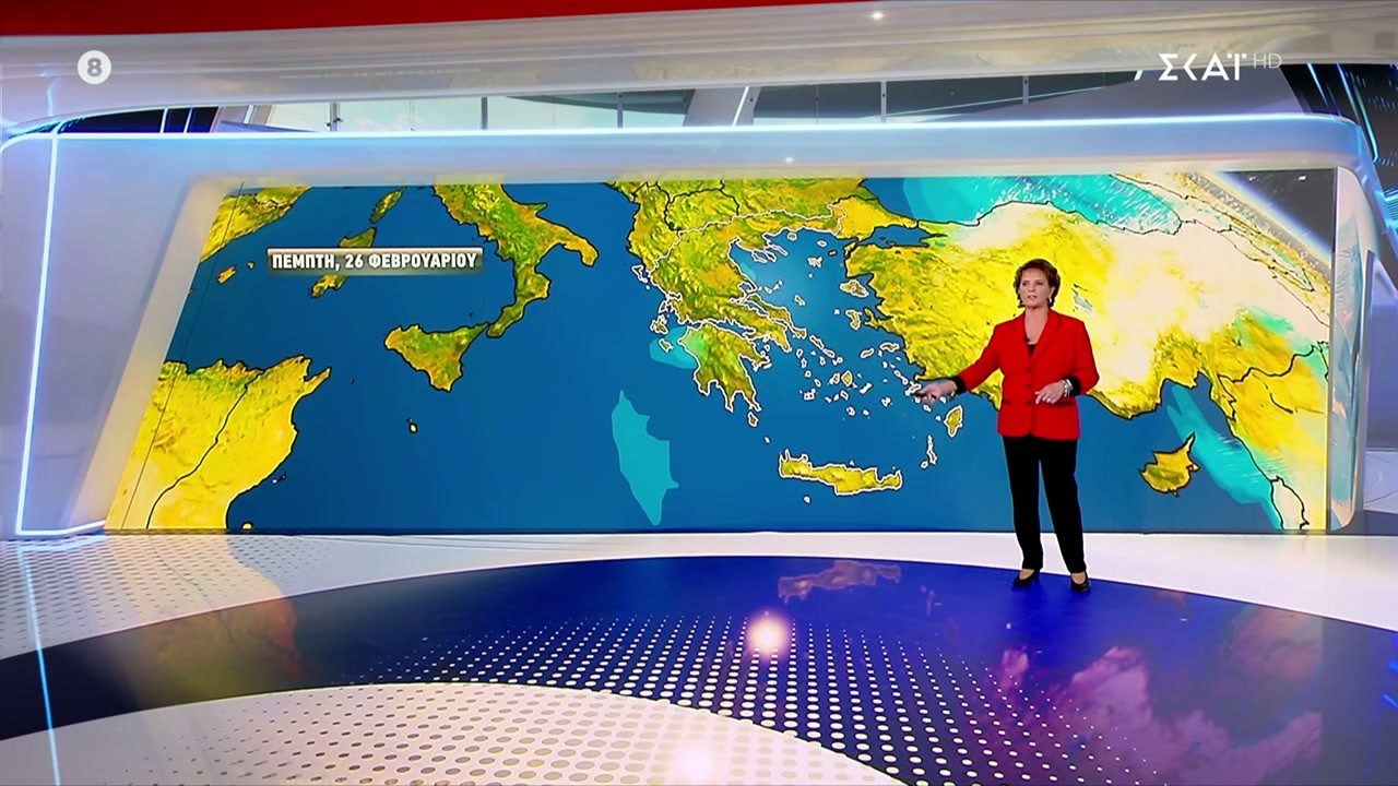Η πρόγνωση του καιρού από την Χριστίνα Σούζη | Πρώτη Εικόνα | 26/02/2026