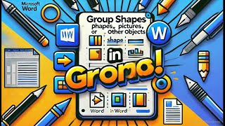 How to Group Shapes, Pictures, or Objects in Microsoft Word | Easy Tutorial