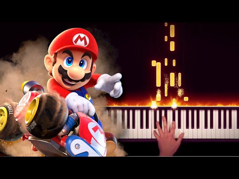 Mario Kart World Main Theme - Piano Tutorial (Advanced)