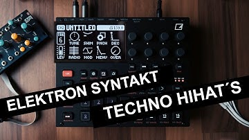 SYNTAKT - Techno HiHats by @MutluKarakose  | riemannkollektion.com