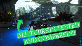 ALL TURRETS TESTED!! XPLANT VS HEAVY TURRET VS TEK TURRET