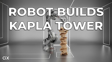 ROBOT BUILDS A KAPLA TOWER (Full Simulation Workflow)