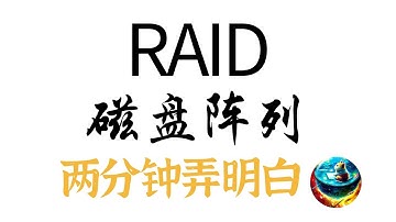 什么是Raid？服务器大厂都用的Raid-10是什么？了解你的数据储存，新手入门，简单教程