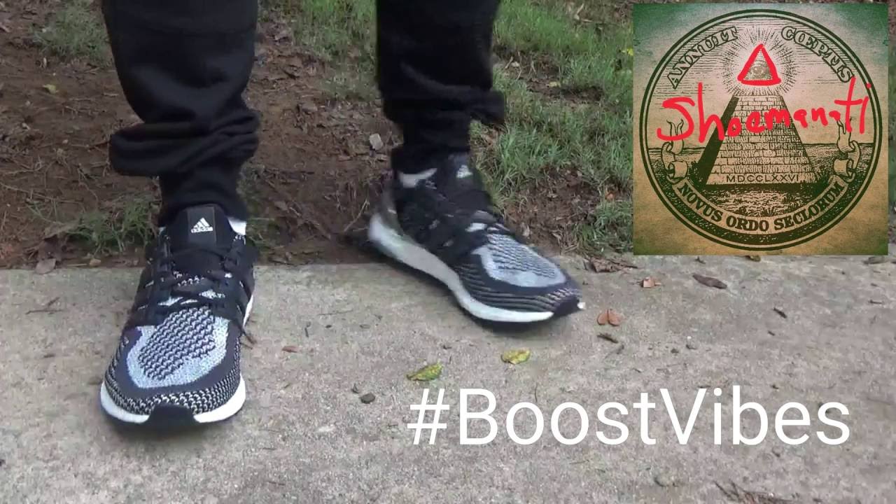 harto alabanza Establecimiento Adidas Ultra Boost 'Silver Medal' On Foot - YouTube