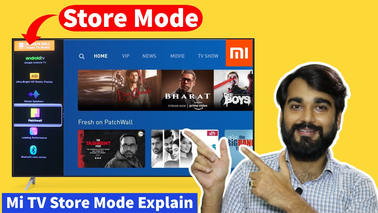Mi TV Store Mode Feature Explain Store Mode on Mi Tv How to use