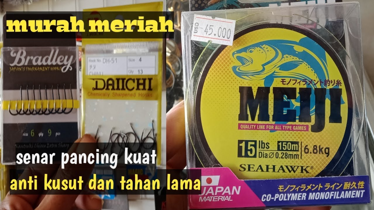 senar murah||Fishing line recommendations||senar pancing anti kusut, kuat dan anti kriting