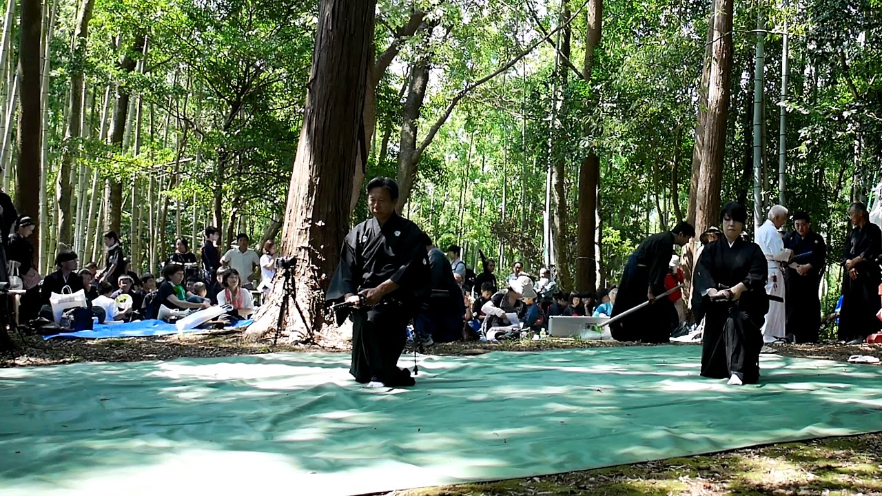 京都山内派居合抜刀術 Kyoto Yamauchi Ha Iai Battou Jutsu 剣祖祭　Kensosai 2019