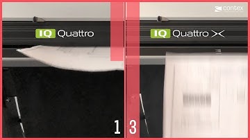 IQ Quattro X: 856 scans per hour - Contex large format scanning