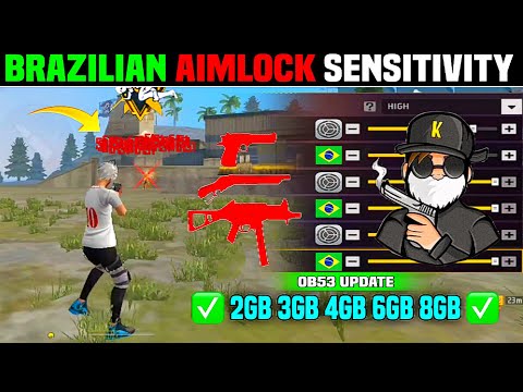 Free Fire Headshot Setting After Ob53 Update 2026⚡Best Sensitivity Settings ⚙️| Sensitivity Setting 