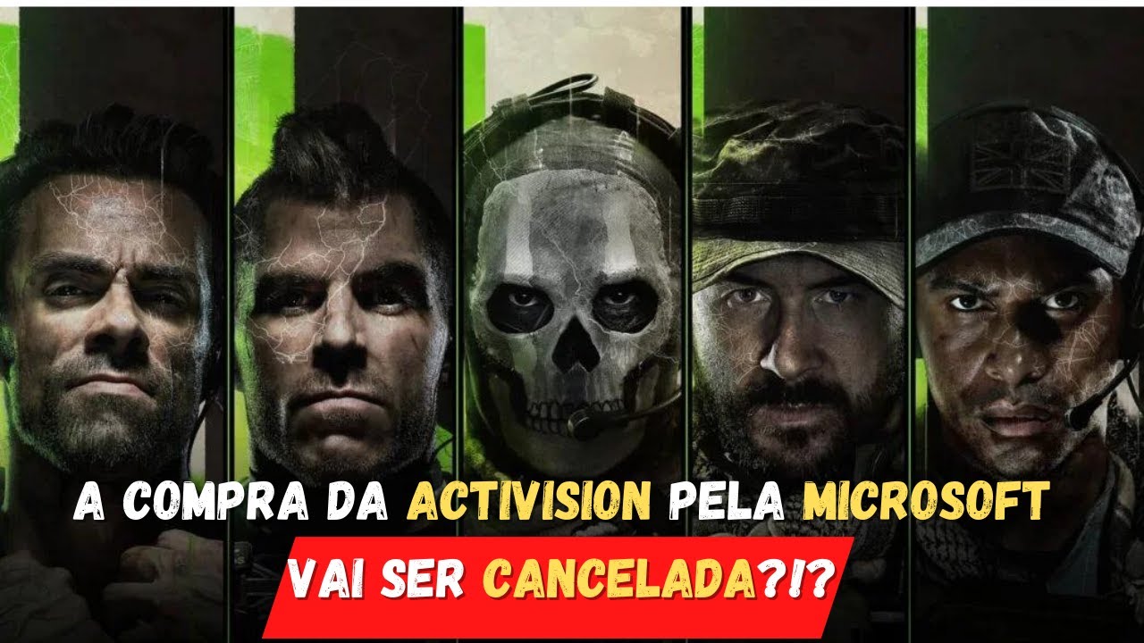 CMA VETA COMPRA DA ACTIVISION!