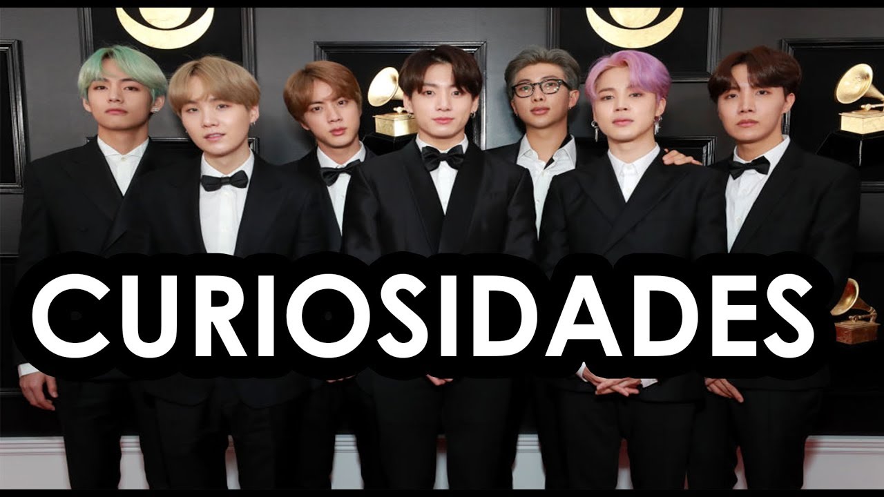 Datos curiosos de BTS - Curiosidades de BTS - Datologo - YouTube