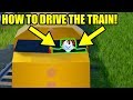 HOW to DRIVE the JAILBREAK TRAIN! | Roblox Jailbreak