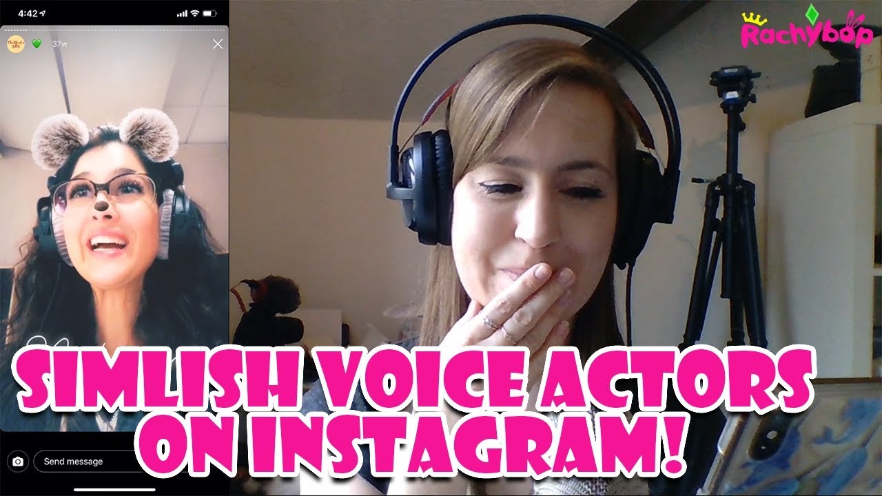 SIMLISH Voice Actors YOU NEED to follow on INSTAGRAM!