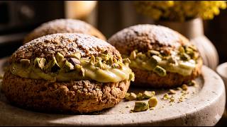 Crispy Top. Soft Inside | Pistachio Choux ASMR screenshot 1