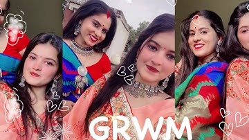 My first grwm blew up| My first youtube video|| SAKSHI RAI||  #grwm