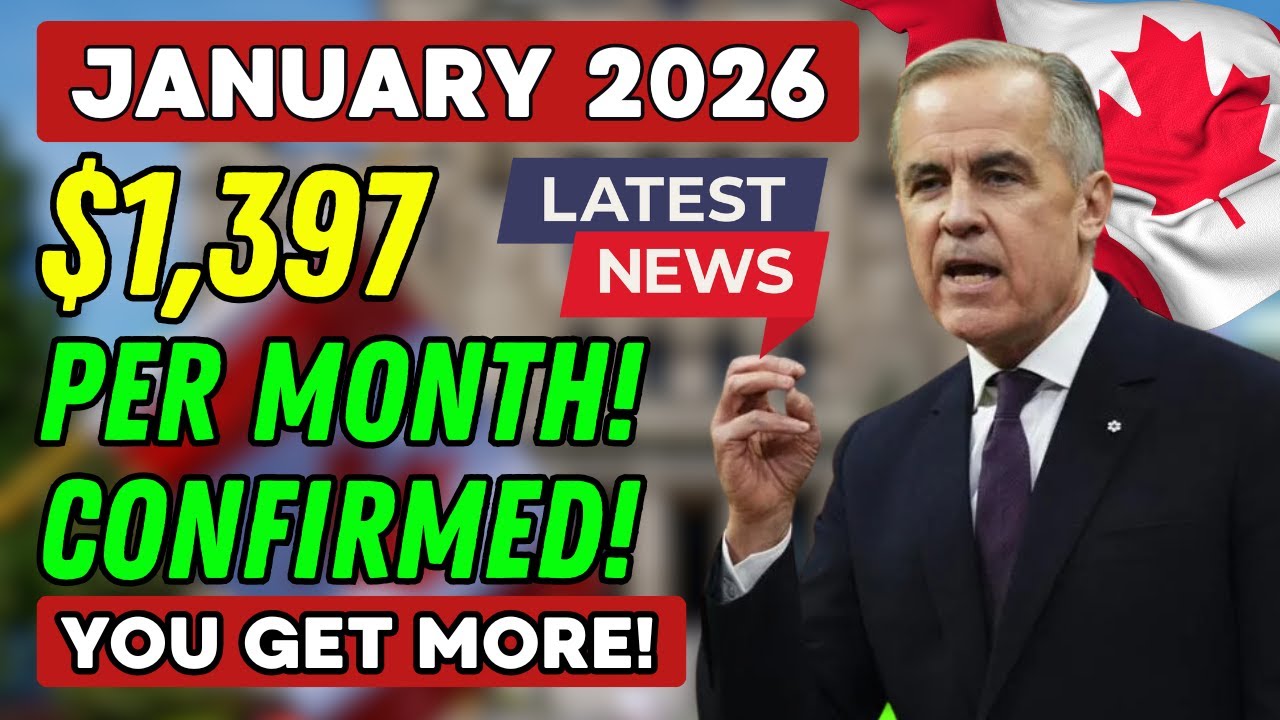💰 CPP Increase January 2026 CONFIRMED | Official CPP & OAS Increase Announced