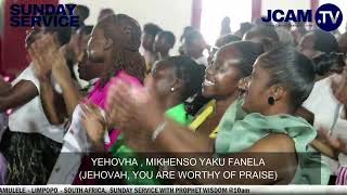 Download Lagu YEHOVHA MIKHENSO YAKU FANELA SANG BY PROPHET WISDOM DURING SUNDAY SERVICE MP3
