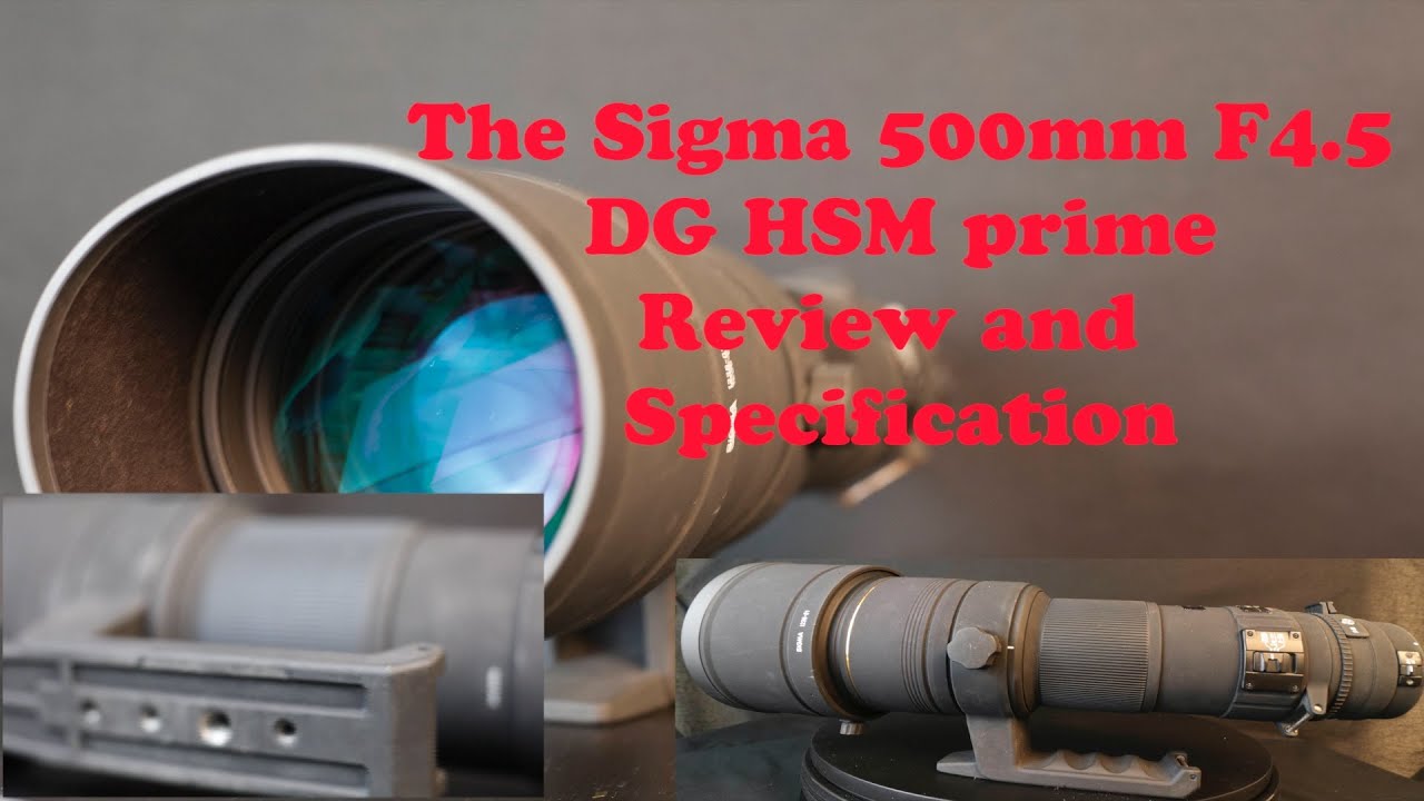 Huge review Sigma 500mm prime APO F4.5 EX DG HSM 3 hour review