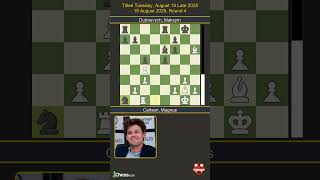 Magnus Carlsen vs Maksym Dubnevych | Titled Tuesday, August 19 Late 2025 | Round 4