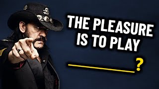 Finish the Lyrics of the Most Iconic Metal Songs | Music Quiz