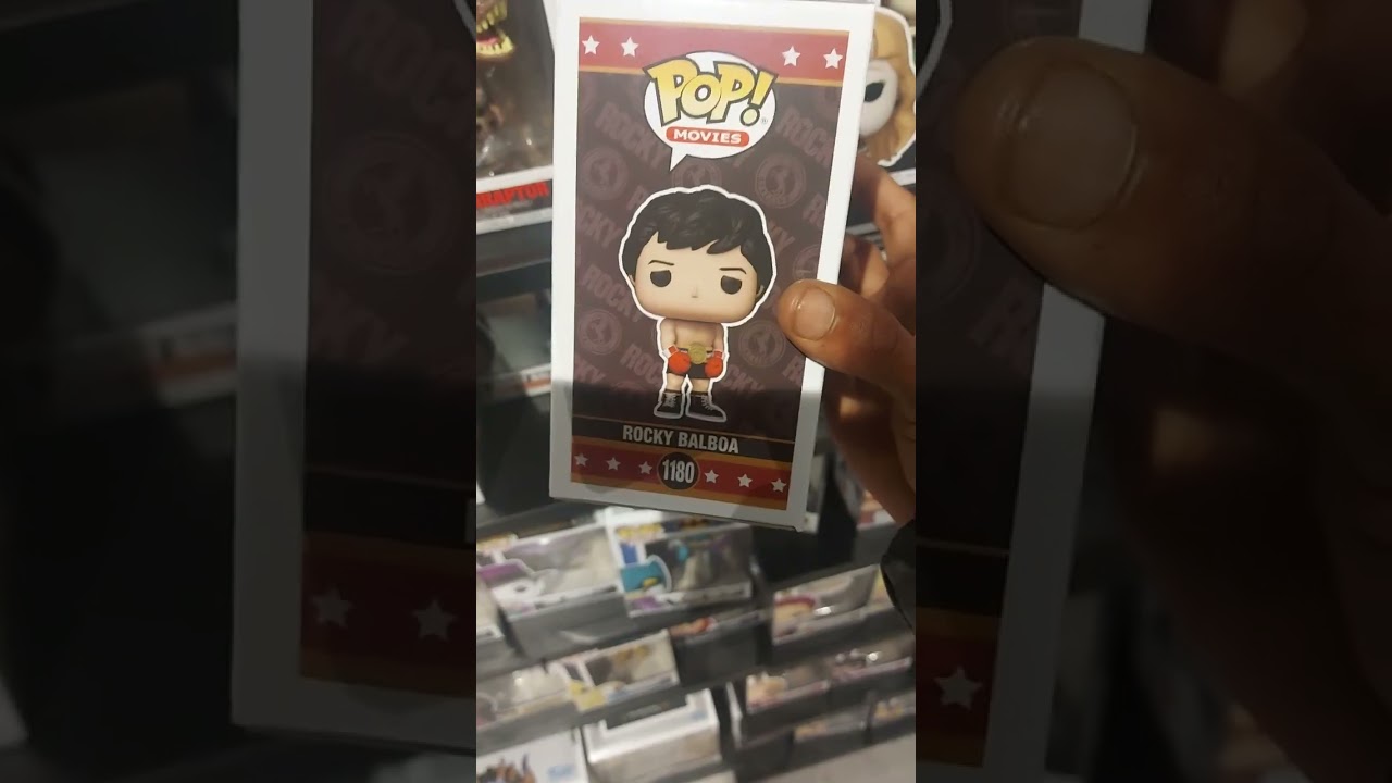 OFFICIAL ROCKY BALBOA FUNKO SERIES POP FIGURE