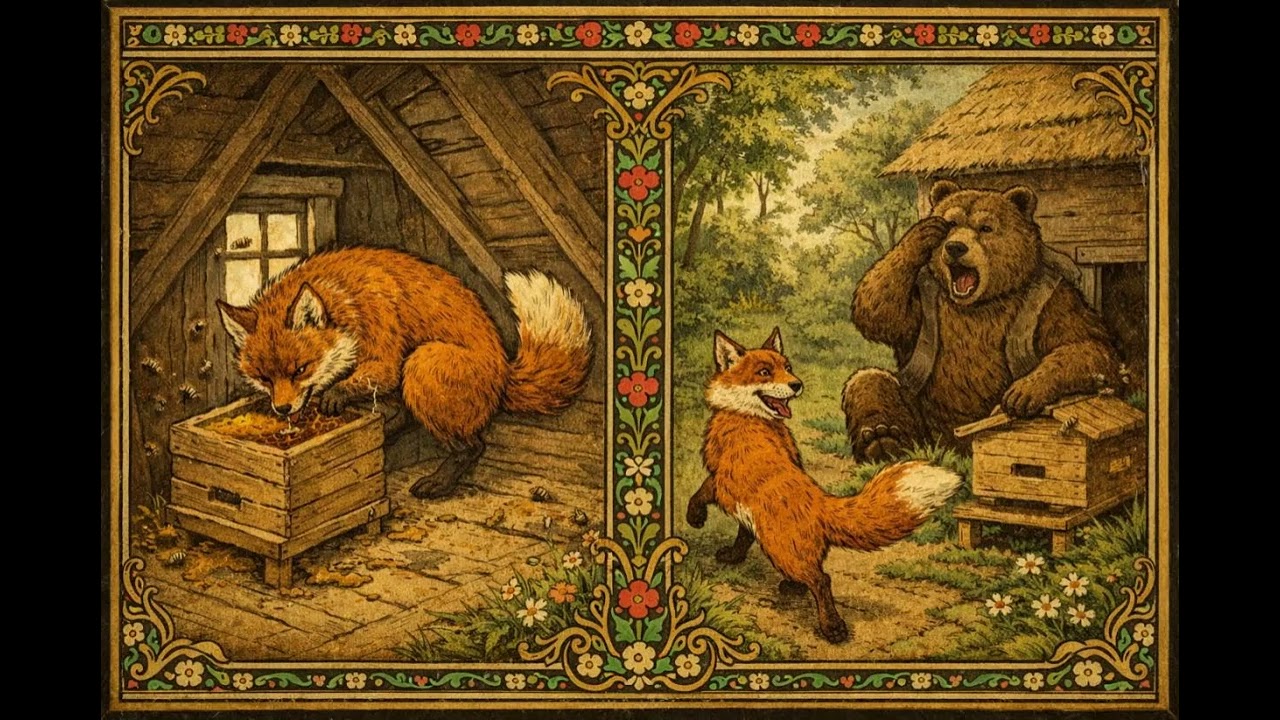 3. ЛИСИЧКА КУМА ( українська народна казка)